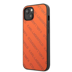 Karl Lagerfeld KLHCP13MPTLO Hardcase for iPhone 13 / 14 / 15 6,1" / orange