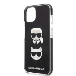Karl Lagerfeld KLHCP13MTPE2TK Karl&Choupette Head Hardcase for iPhone 13/14/15 6,1" / black