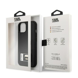 Karl Lagerfeld KLHCP13S3DKPK Ikonik Patch Hardcase for iPhone 13 mini 5,4" / black
