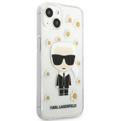 Karl Lagerfeld KLHCP13SHFLT Flower Ikonik Karl Case for iPhone 13 mini 5,4" / transparent