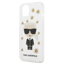 Karl Lagerfeld KLHCP13SHFLT Flower Ikonik Karl Case for iPhone 13 mini 5,4" / transparent