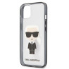 Karl Lagerfeld KLHCP13SHIKCK Ikonik Karl Case for iPhone 13 mini 5.4" / transparent