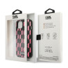 Karl Lagerfeld KLHCP13SMNMP1P Hardcase Monogram Plaque for iPhone 13 mini 5,4" / pink