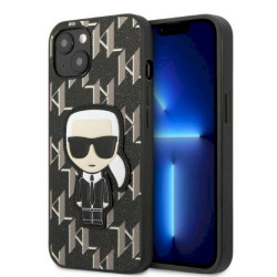 Karl Lagerfeld KLHCP13SPMNIKBK Monogram Ikonik Patch Case for iPhone 13 mini 5,4" / black