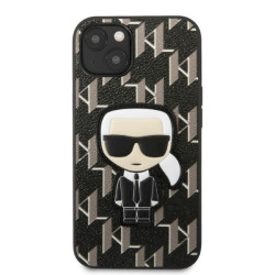 Karl Lagerfeld KLHCP13SPMNIKBK Monogram Ikonik Patch Case for iPhone 13 mini 5,4" / black