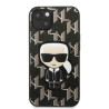 Karl Lagerfeld KLHCP13SPMNIKBK Monogram Ikonik Patch Case for iPhone 13 mini 5,4" / black
