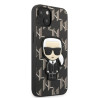 Karl Lagerfeld KLHCP13SPMNIKBK Monogram Ikonik Patch Case for iPhone 13 mini 5,4" / black