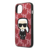 Karl Lagerfeld KLHCP13SPMNIKPI Monogram Ikonik Patch hardcase for iPhone 13 mini 5,4" / red