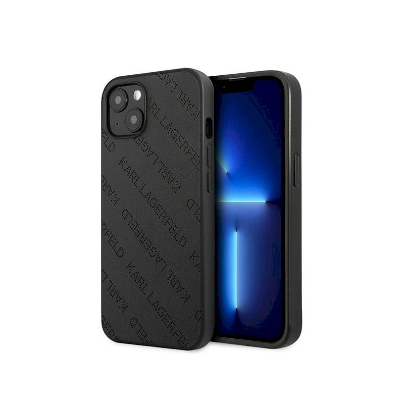 Karl Lagerfeld KLHCP13SPTLK Hardcase for iPhone 13 mini 5,4" / black