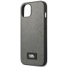 Karl Lagerfeld KLHCP13SSFMP2DG Hardcase for iPhone 13 mini 5.4" / silver