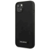 Karl Lagerfeld KLHCP13SSLMP1K Silicone Plaque for iPhone 13 mini 5,4" / black