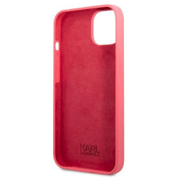 Karl Lagerfeld KLHCP13SSLMP1PI hardcase for iPhone 13 mini 5,4" / fuchsia