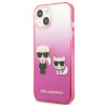 Karl Lagerfeld KLHCP13STGKCP iPhone 13 mini 5,4" hardcase / pink