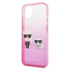 Karl Lagerfeld KLHCP13STGKCP iPhone 13 mini 5,4" hardcase / pink