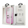Karl Lagerfeld KLHCP13STGKCP iPhone 13 mini 5,4" hardcase / pink