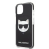 Karl Lagerfeld KLHCP13STPECK Choupette Head Hardcase for iPhone 13 mini 5,4" / black