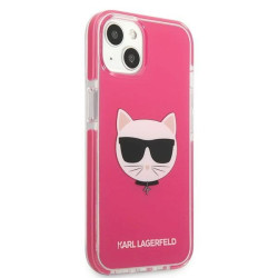 Karl Lagerfeld KLHCP13STPECPI Hardcase for iPhone 13 mini 5,4" / fuschia