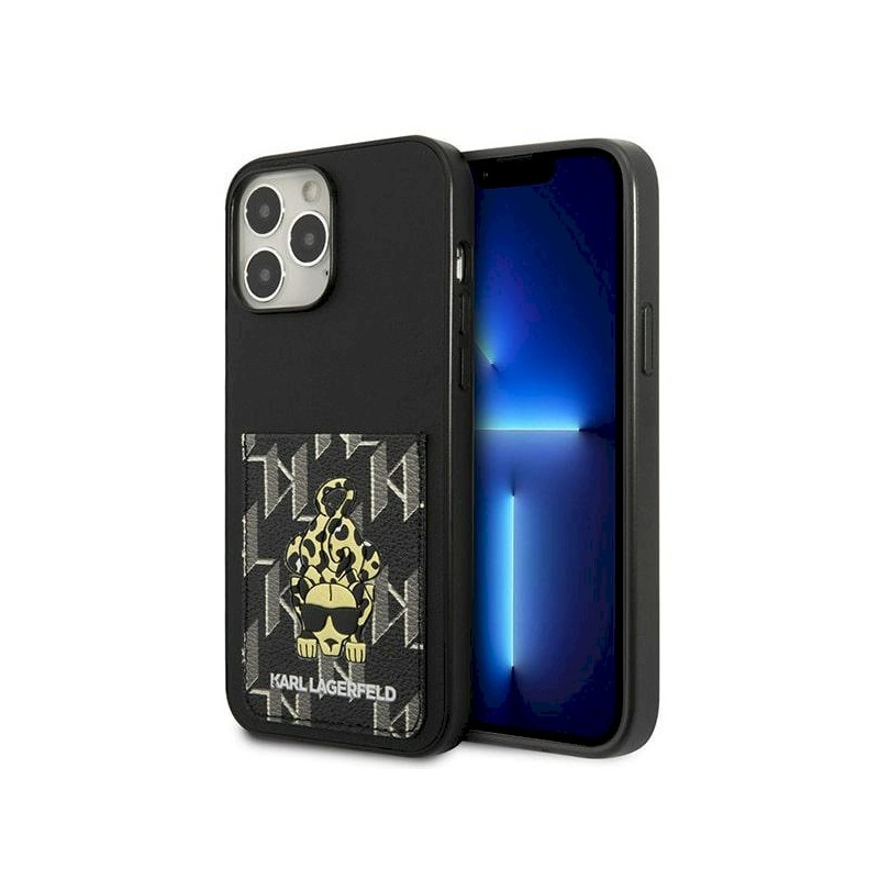 Karl Lagerfeld KLHCP13XCANCNK Hardcase for iPhone 13 Pro Max 6,7" Karlimals Cardslot / black