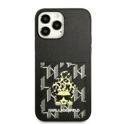 Karl Lagerfeld KLHCP13XCANCNK Hardcase for iPhone 13 Pro Max 6,7" Karlimals Cardslot / black