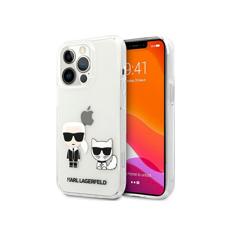 Karl Lagerfeld KLHCP13XCKTR Hardcase for iPhone 13 Pro Max 6,7" / transparent