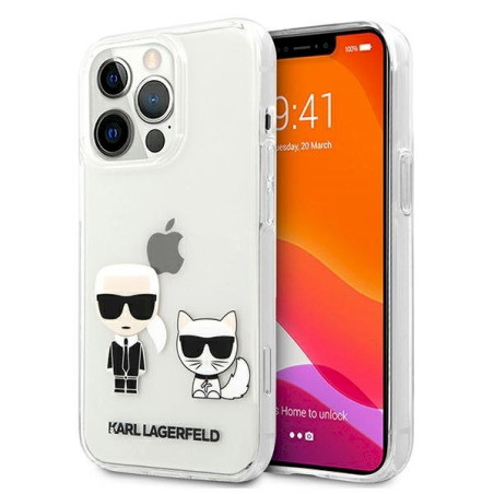 Karl Lagerfeld KLHCP13XCKTR Hardcase for iPhone 13 Pro Max 6,7" / transparent