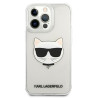 Karl Lagerfeld KLHCP13XCTR Choupette Head Hardcase for iPhone 13 Pro Max 6,7" / transparent