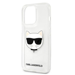 Karl Lagerfeld KLHCP13XCTR Choupette Head Hardcase for iPhone 13 Pro Max 6,7" / transparent