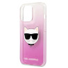 Karl Lagerfeld KLHCP13XCTRP Choupette Head Hardcase for iPhone 13 Pro Max 6,7" / pink