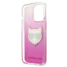Karl Lagerfeld KLHCP13XCTRP Choupette Head Hardcase for iPhone 13 Pro Max 6,7" / pink