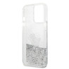 Karl Lagerfeld KLHCP13XGCFS Liquid Glitter Choupette F Case for iPhone 13 Pro Max 6,7" / silver