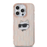Karl Lagerfeld KLHCP13XHKLPCHP Hardcase IML Choupette Head & Monog for iPhone 13 Pro Max 6.7" / pink