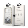 Karl Lagerfeld KLHCP13XLKCNSK Liquid Glitter Choupette Case for iPhone 13 Pro Max 6.7" / transparent