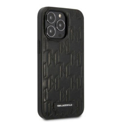 Karl Lagerfeld KLHCP13XMNMP1K Hardcase Monogram Plaque for iPhone 13 Pro Max 6,7" / black