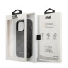 Karl Lagerfeld KLHCP13XMNMP1K Hardcase Monogram Plaque for iPhone 13 Pro Max 6,7" / black