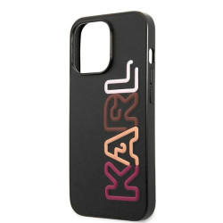 Karl Lagerfeld KLHCP13XPCOBK Hardcase Multipink Brand for iPhone 13 Pro Max 6.7" / black