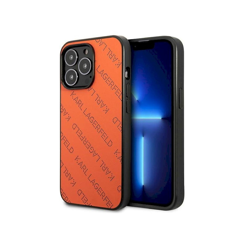 Karl Lagerfeld KLHCP13XPTLO iPhone 13 Pro Max 6,7" hardcase / orange
