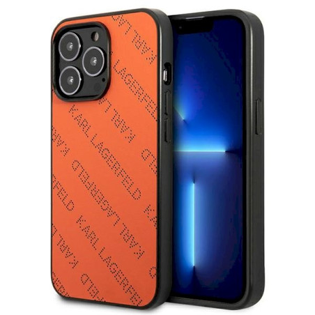 Karl Lagerfeld KLHCP13XPTLO iPhone 13 Pro Max 6,7" hardcase / orange