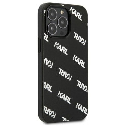 Karl Lagerfeld KLHCP13XPULMBK3 Hardcase for iPhone 13 Pro Max 6,7" / black