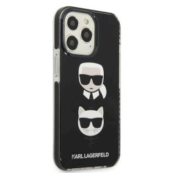 Karl Lagerfeld KLHCP13XTPE2TK Karl&Choupette Head Hardcase for iPhone 13 Pro Max 6,7" / black