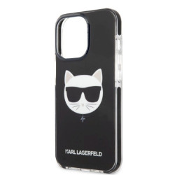 Karl Lagerfeld KLHCP13XTPECK Choupette Head Hardcase for iPhone 13 Pro Max 6,7" / black
