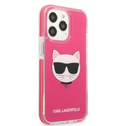 Karl Lagerfeld KLHCP13XTPECPI iPhone 13 Pro Max 6,7" hardcase / fuchsia