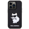 Karl Lagerfeld KLHCP14L3DRKHNK Rubber Choupette 3D Hardcase for iPhone 14 Pro 6.1" / black