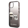 Karl Lagerfeld KLHCP14LTGKCK Hardcase for iPhone 14 Pro 6,1" / black