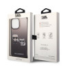 Karl Lagerfeld KLHCP14LTGKCK Hardcase for iPhone 14 Pro 6,1" / black