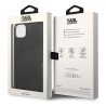 Karl Lagerfeld KLHCP14MFWHK Hardcase Leather Perforated Lo for iPhone 14 Plus / 15 Plus 6,7" / black