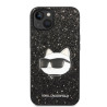 Karl Lagerfeld KLHCP14MG2CPK Hardcase Glitter Choupette Pa for iPhone 14 Plus / 15 Plus 6,7" / black