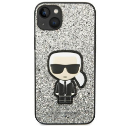 Karl Lagerfeld KLHCP14MGFKPG iPhone 14 Plus / 15 Plus 6,7" hardcase / silver