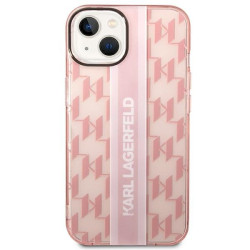 Karl Lagerfeld KLHCP14MHKLSPCP Hardcase for iPhone 14 Plus / 15 Plus 6,7" / pink