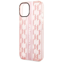 Karl Lagerfeld KLHCP14MHKLSPCP Hardcase for iPhone 14 Plus / 15 Plus 6,7" / pink
