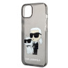 Karl Lagerfeld KLHCP14MHNKCTGK Hardcase Glitter Karl&Choup for iPhone 14 Plus/15 Plus 6.7" / black
